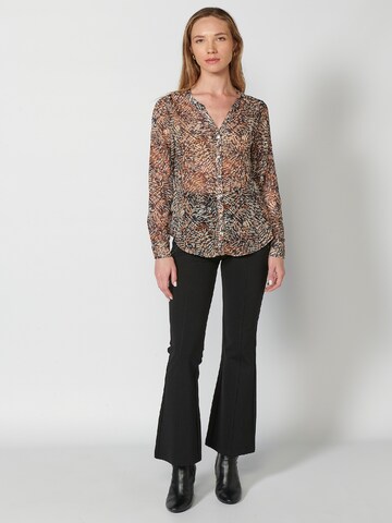 KOROSHI Bluse in Beige