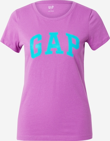 GAP Majica 'CLASSIC' | vijolična barva: sprednja stran