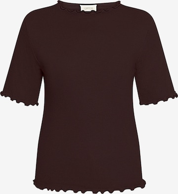 Cartoon Shirt in Brown: front