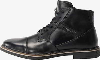 Auliniai batai su raišteliais iš bugatti, spalva – juoda, Prekių apžvalga