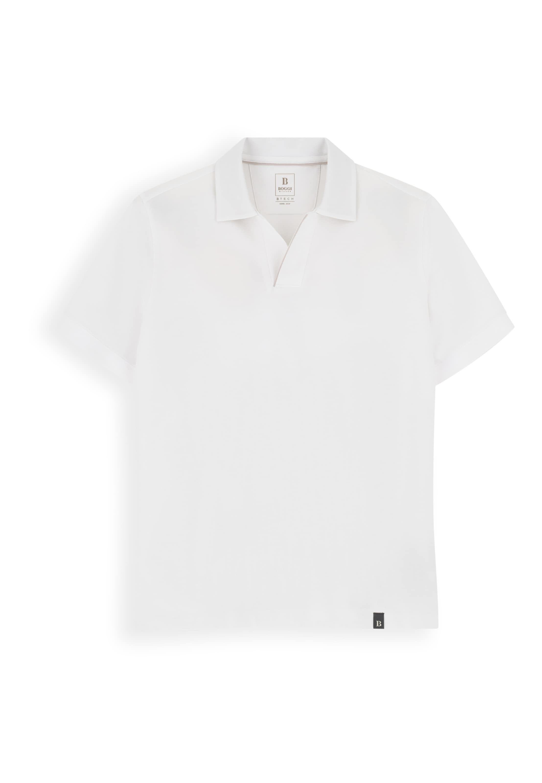 Boggi Milano Shirt in Weiß: Vorderseite