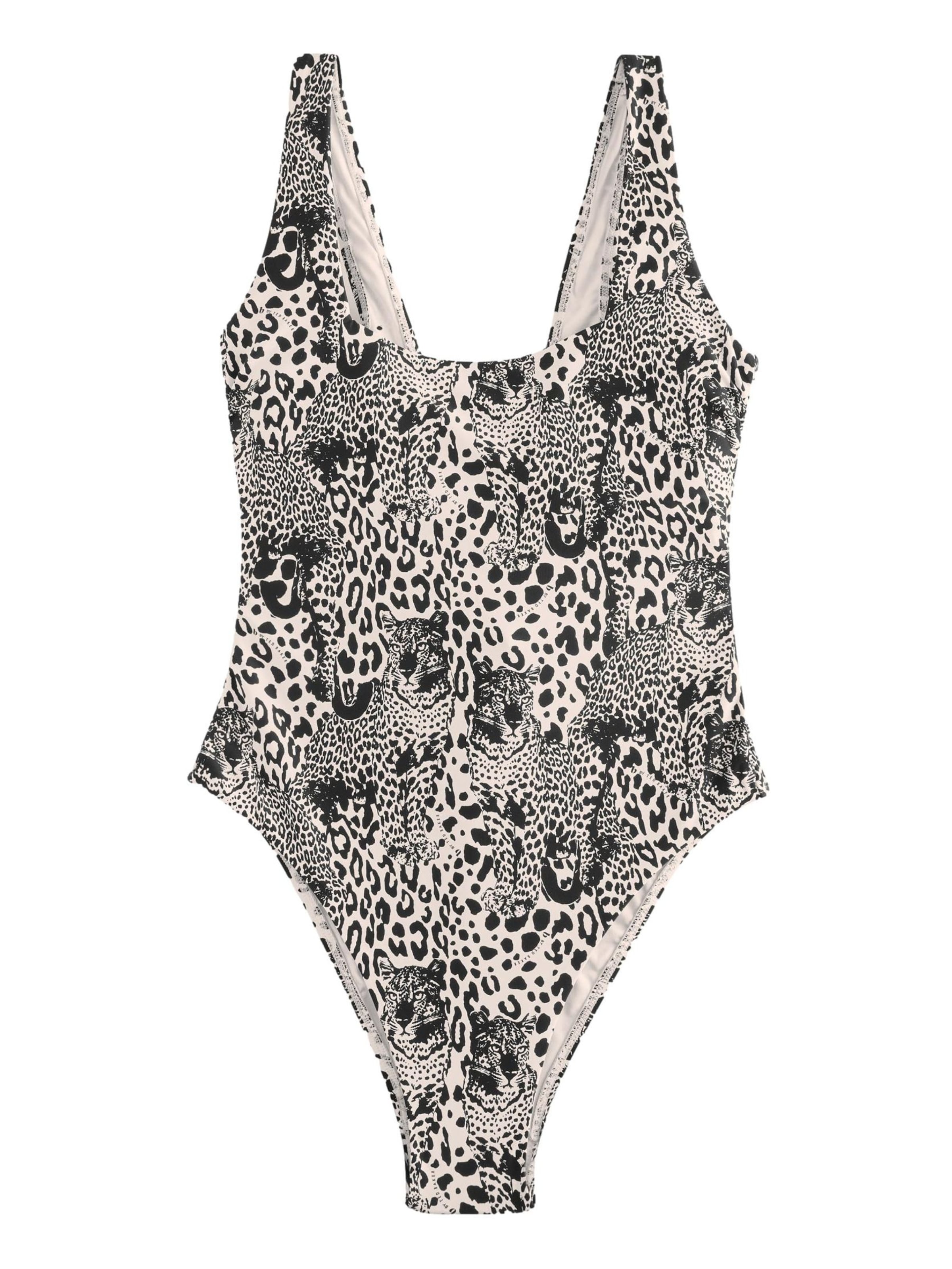 B by Ted Baker Bustier Shaping-badpak in Zwart: voorkant