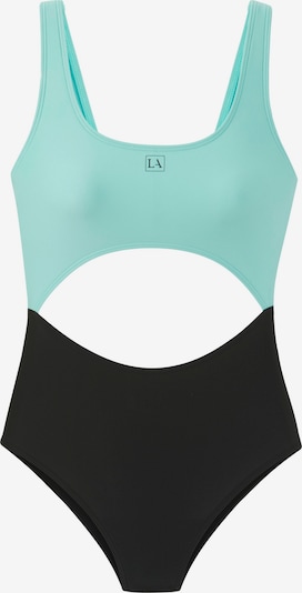 LASCANA ACTIVE Urheilu-uimapuku värissä taivaansininen / musta, Tuotenäkymä