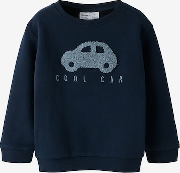 NAME IT - Sudadera 'NMMObear' en azul: frente