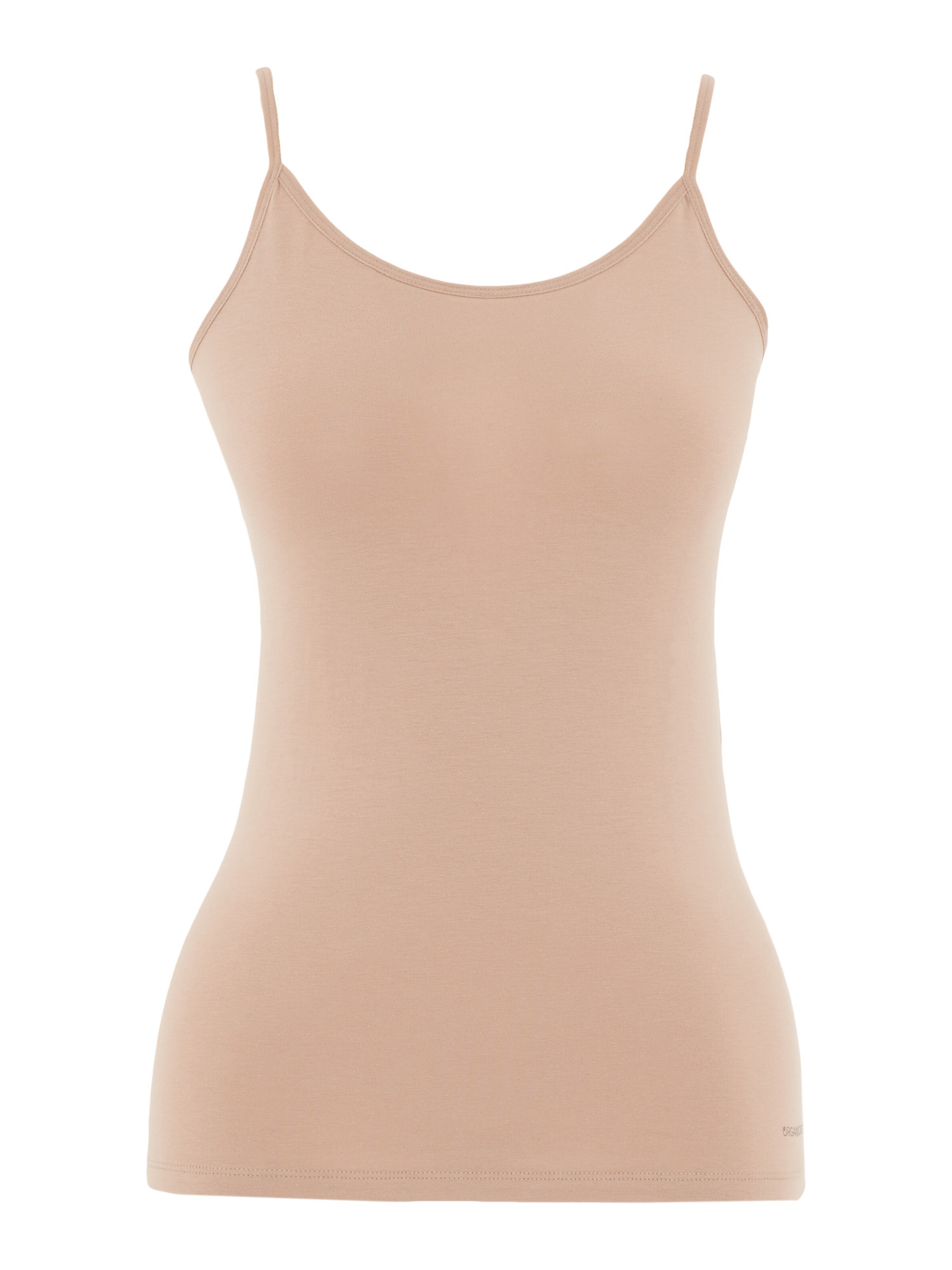 Organication Unterhemd in beige, Produktansicht