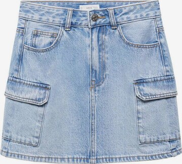 MANGO TEEN Skirt 'Cargof' in Blue: front