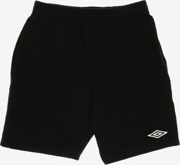 UMBRO Shorts in 34 in Black: front