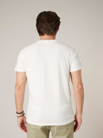 T-Shirt 'Vegas' Deeluxe en blanc
