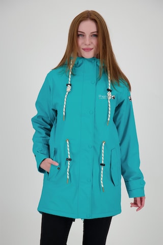 deproc Outdoorjacke 'Friesennerz ELLESMERE WMN' in Blau: Vorderseite