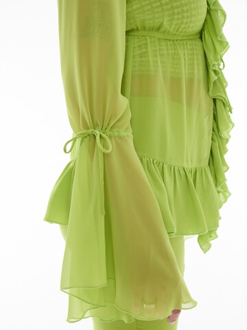 ABOUT YOU x Laura Giurcanu Blouse 'Margarete' in Groen