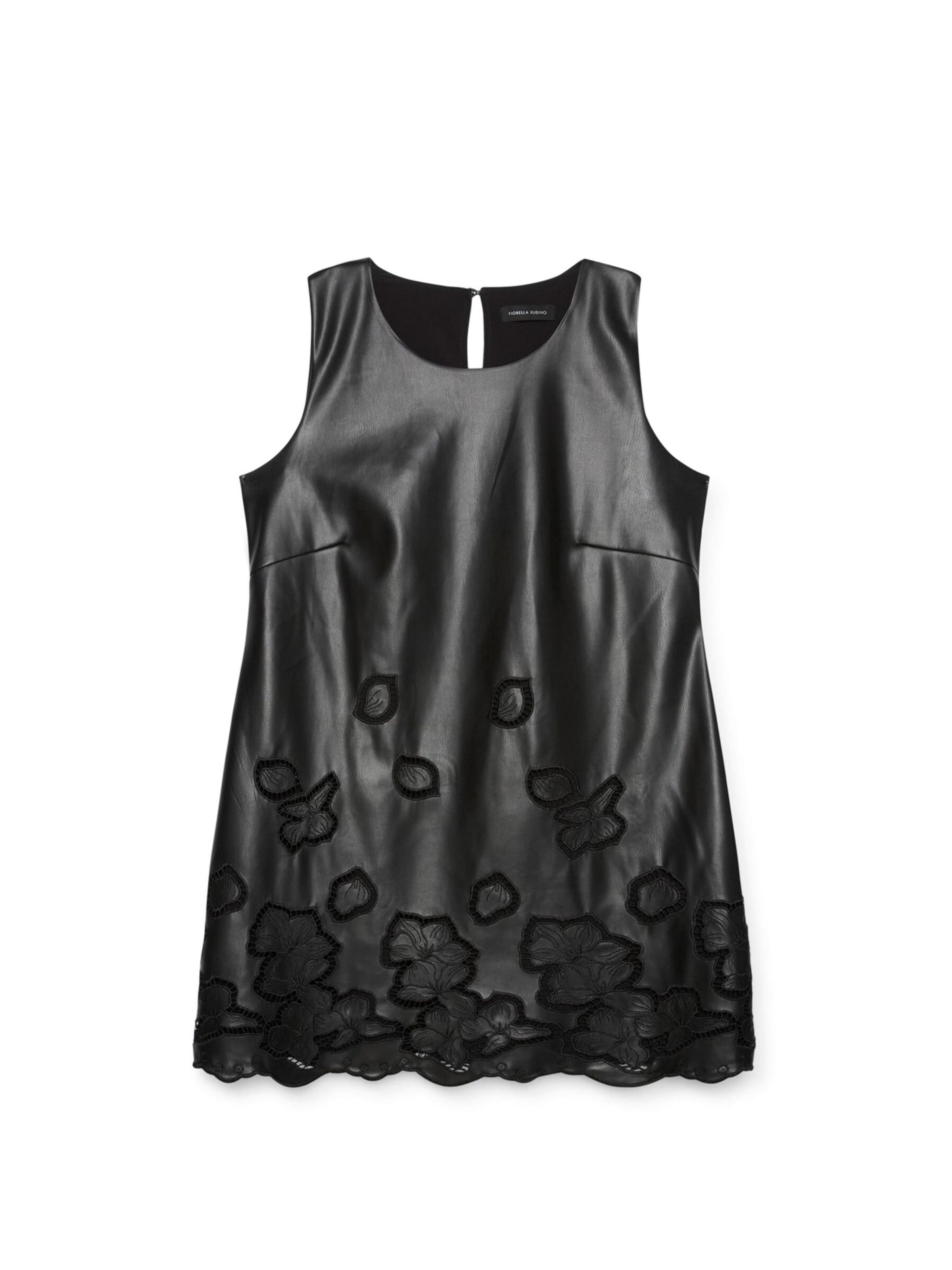 Fiorella Rubino Jurk in Zwart: voorkant