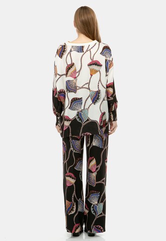 IVI collection Tunikabluse Lotus Blossom in Weiß