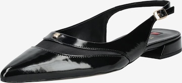Ballerines à lanières 'Jillian' Högl en noir : devant