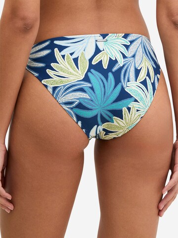 Marc O'Polo Bikini-Hose ' Bohemian Leaf ' in Blau