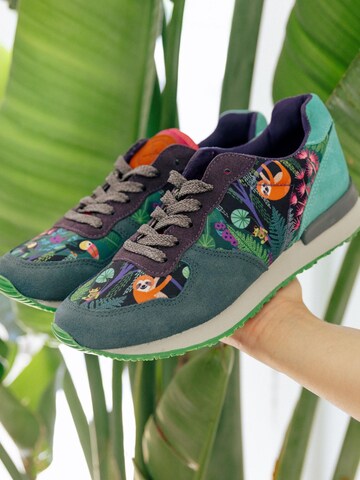 inkkas Sneaker low 'Bahia Jogger - Premium Sneaker | Nachhaltig & Handgefertigt.' in Mischfarben