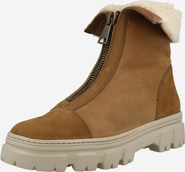 Paul Green Ankle Boots in Brown: front