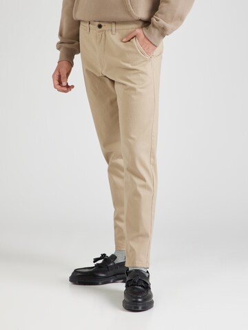 Slimfit Pantaloni chino 'JREBMICHAEL' di JJ Rebel in beige: frontale