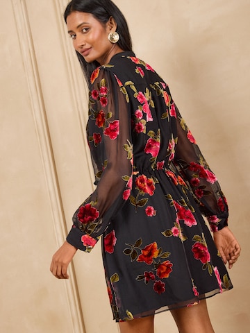 love & roses - Vestido en negro