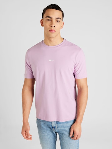 T-Shirt 'Chup' BOSS en violet : devant