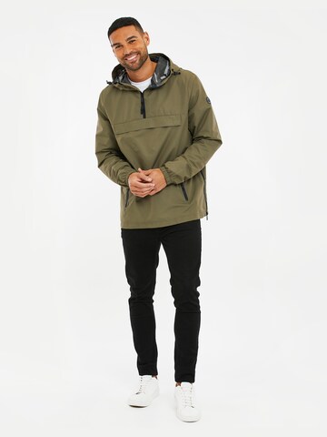 Threadbare Between-season jacket 'Jazz' in Green