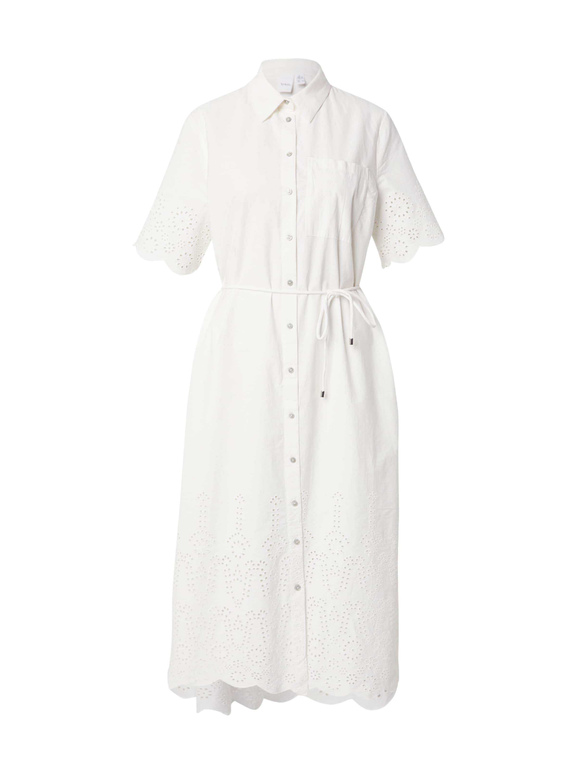 YAS Μπλουζοφόρεμα 'YASELLANOR' σε λευκό: μπροστά