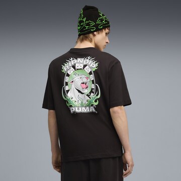 PUMA T-Shirt 'Puma x Ripndip' in Schwarz: Vorderseite