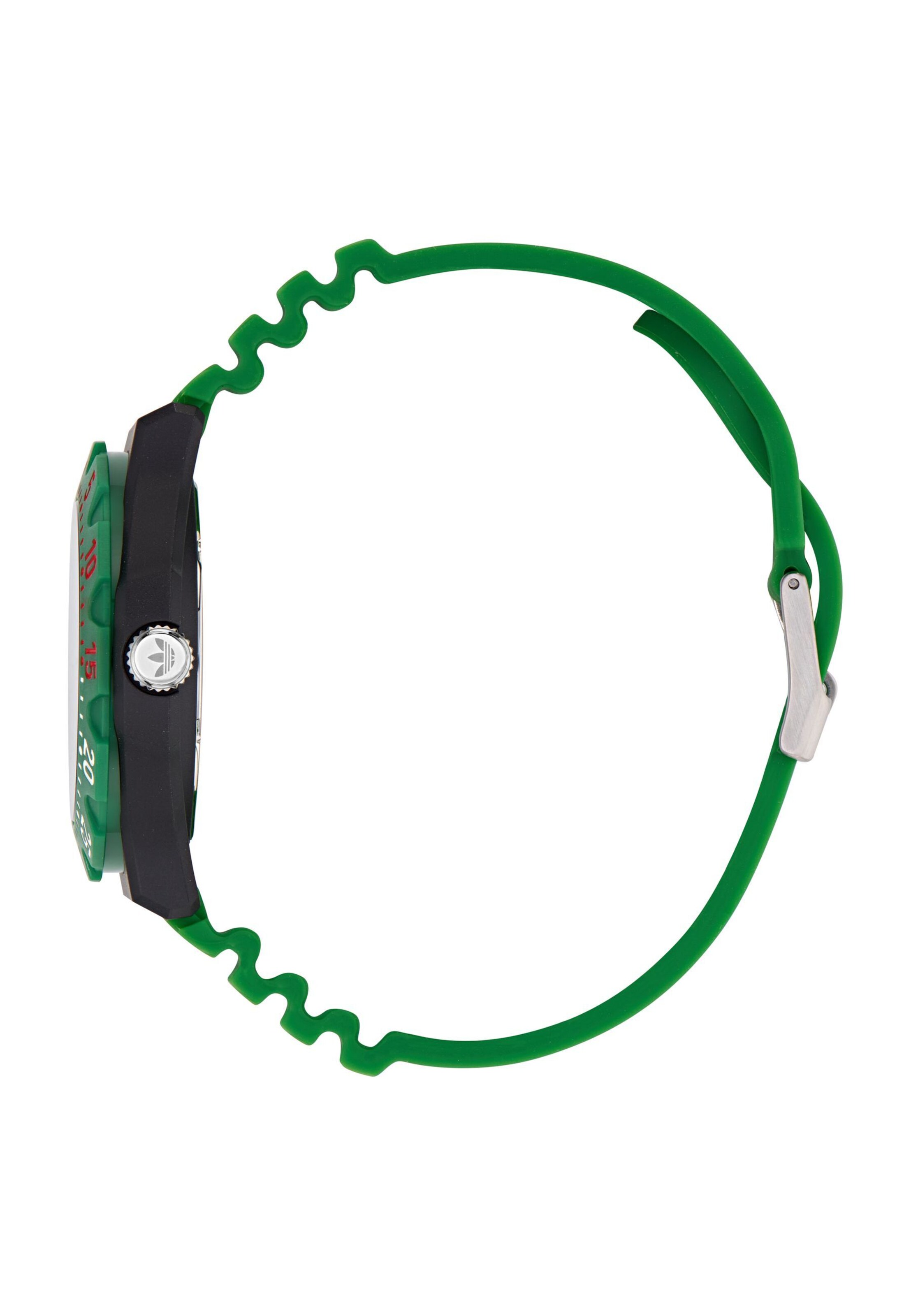 ADIDAS ORIGINALS Analoguhr 'Discoverer Two' in Grün