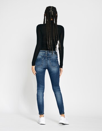 Gang Skinny Jeansy '94Layla' w kolorze niebieski
