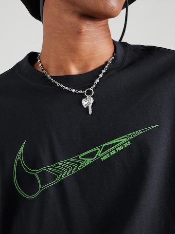 Nike Sportswear Tričko 'FW CONNECT' – černá
