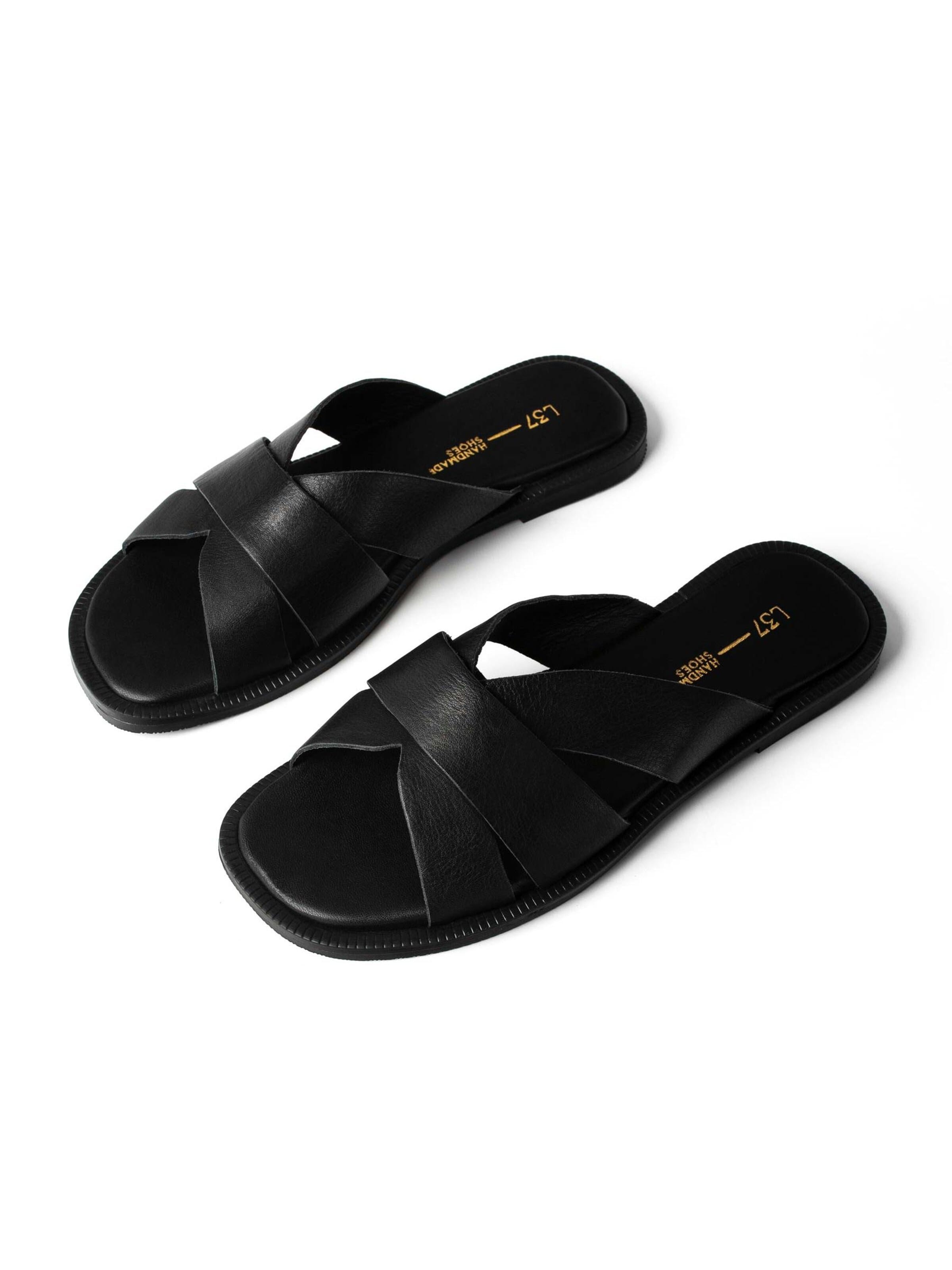 L37 HANDMADE SHOES - Zapatillas 'UNDER THE LIGHTS' en negro