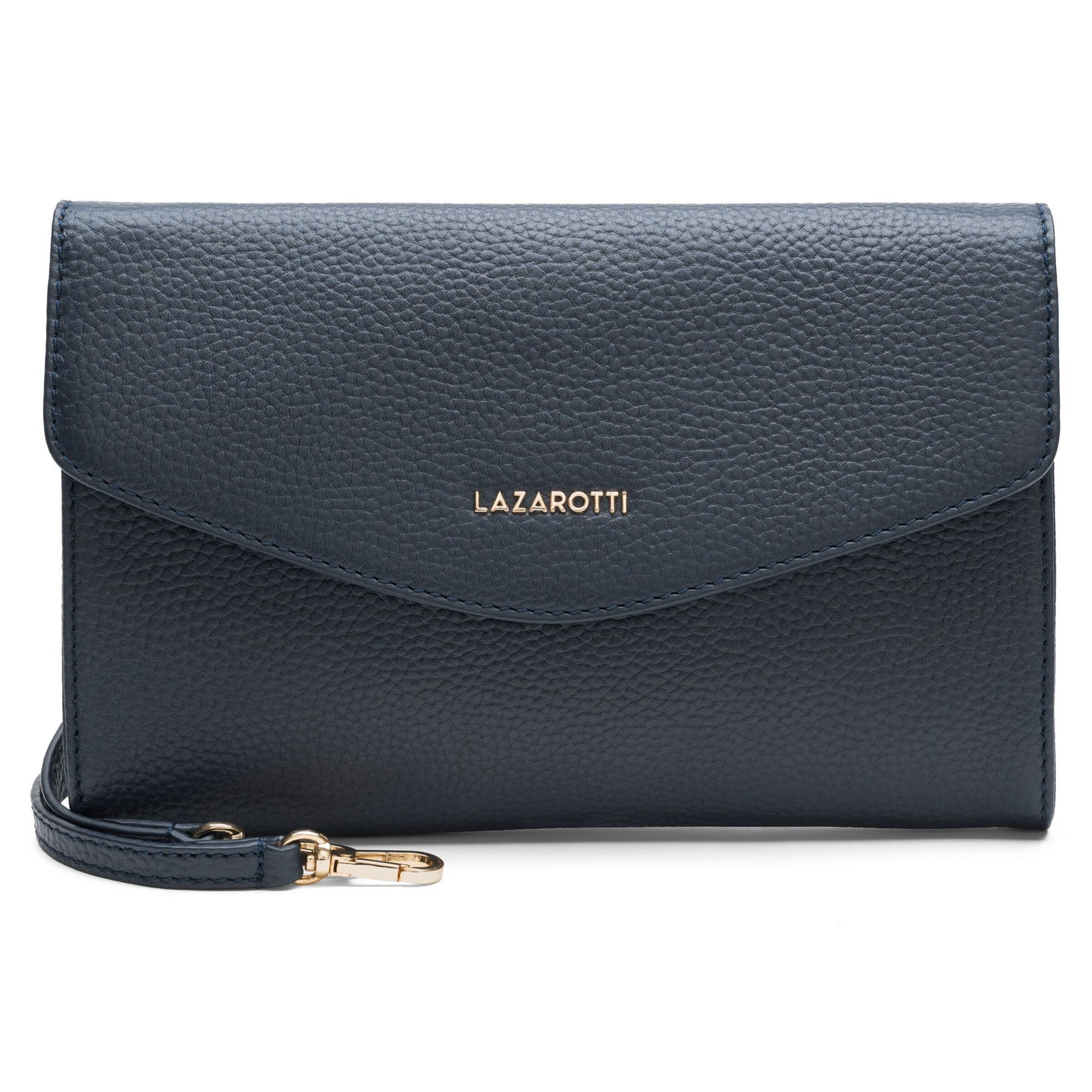 Pochette Lazarotti en bleu : devant