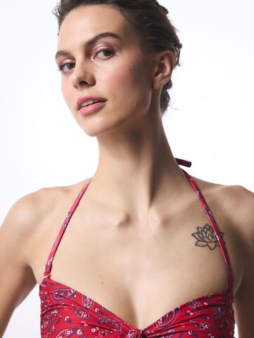 Penti Bandeau Bikini felső 'Bikinioberteile' - piros