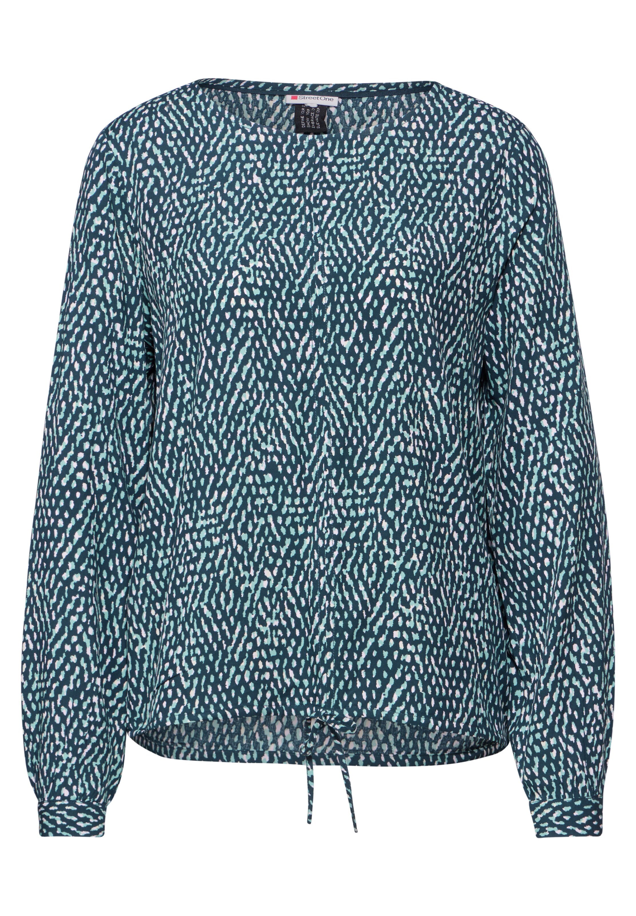 STREET ONE Blouse in Blue: front