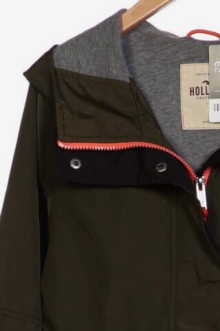 HOLLISTER Jacket & Coat in S in Green