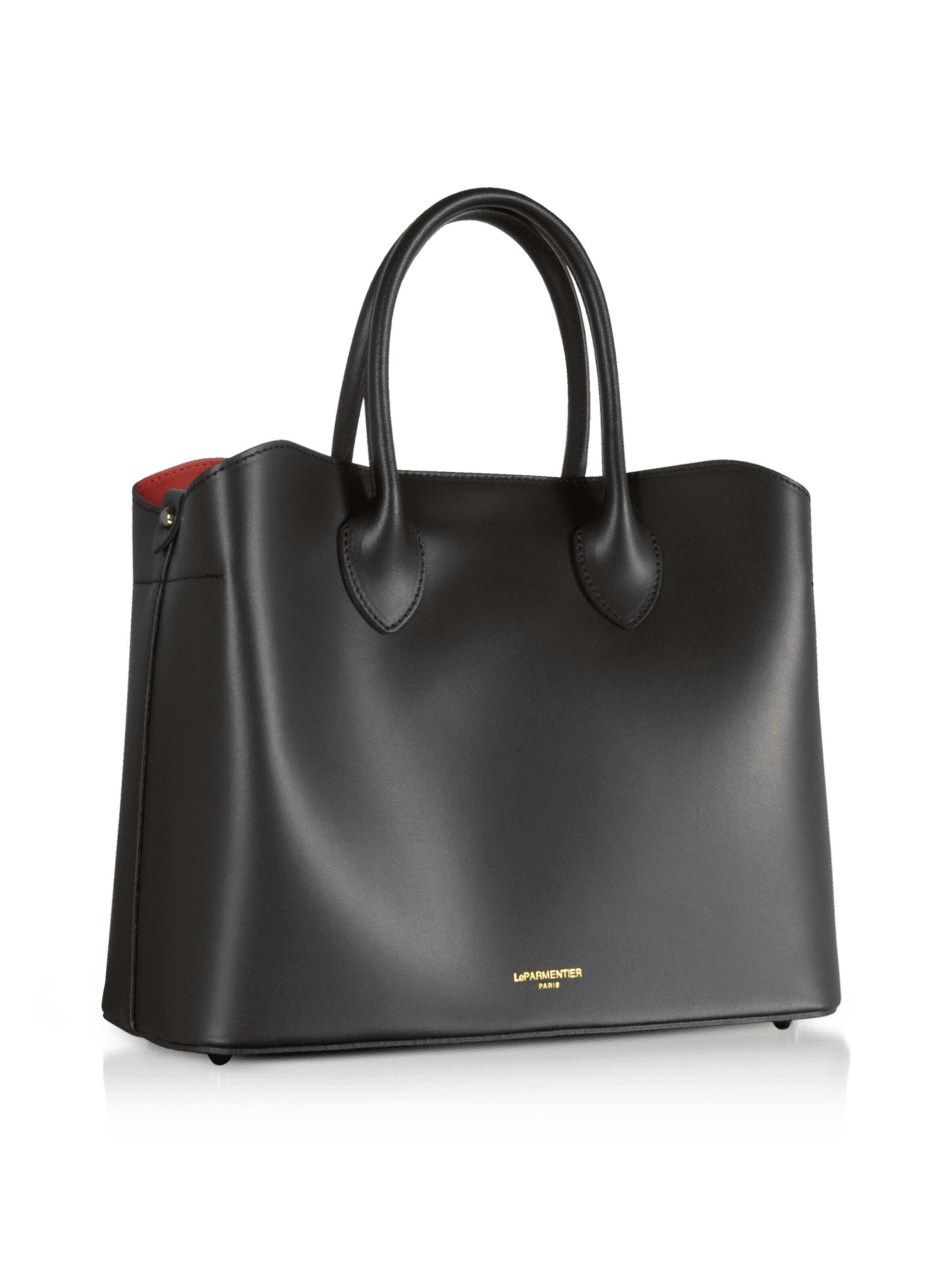 LeParmentier Handtasche 'Jackie'‌‌ in Schwarz: Vorderseite