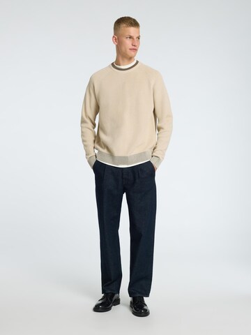 SELECTED HOMME Trui in Beige