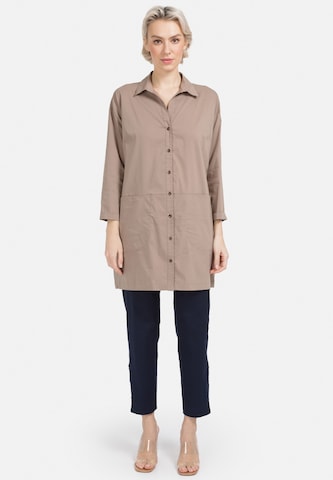 HELMIDGE Blouse in Beige: front