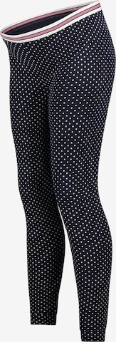 Skinny Pantalon de pyjama 'Isabel' Noppies en bleu : devant