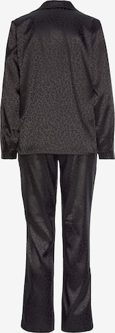 LASCANA Pyjama in Schwarz