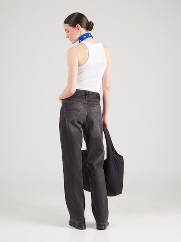 Lee Loosefit Jeans 'RIDER' in Schwarz: Rückseite