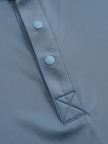 YOUTHUP Shirt 'Leibfrei' in Blue