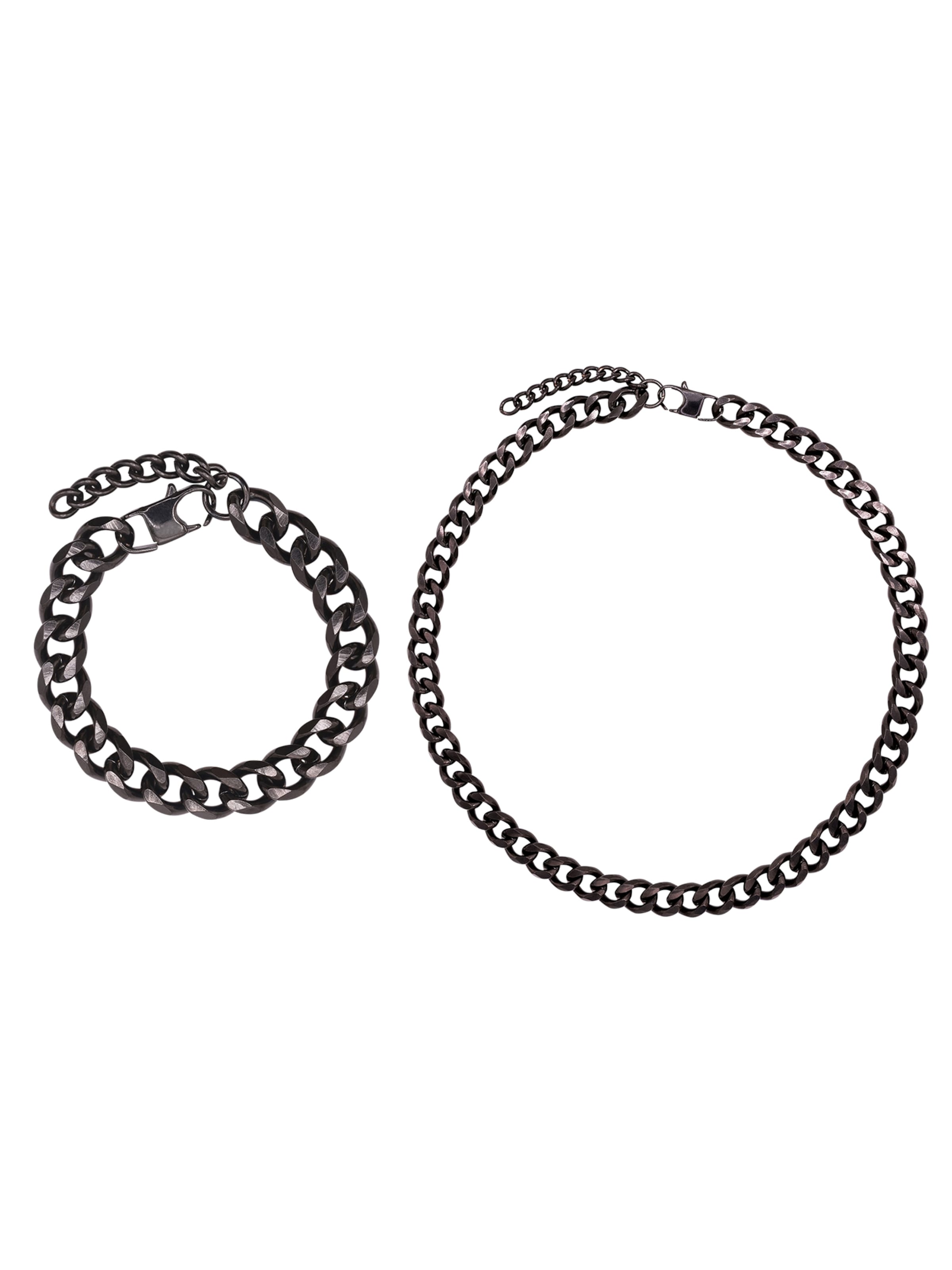 Heideman Jewelry set 'Tommy' in Black: front