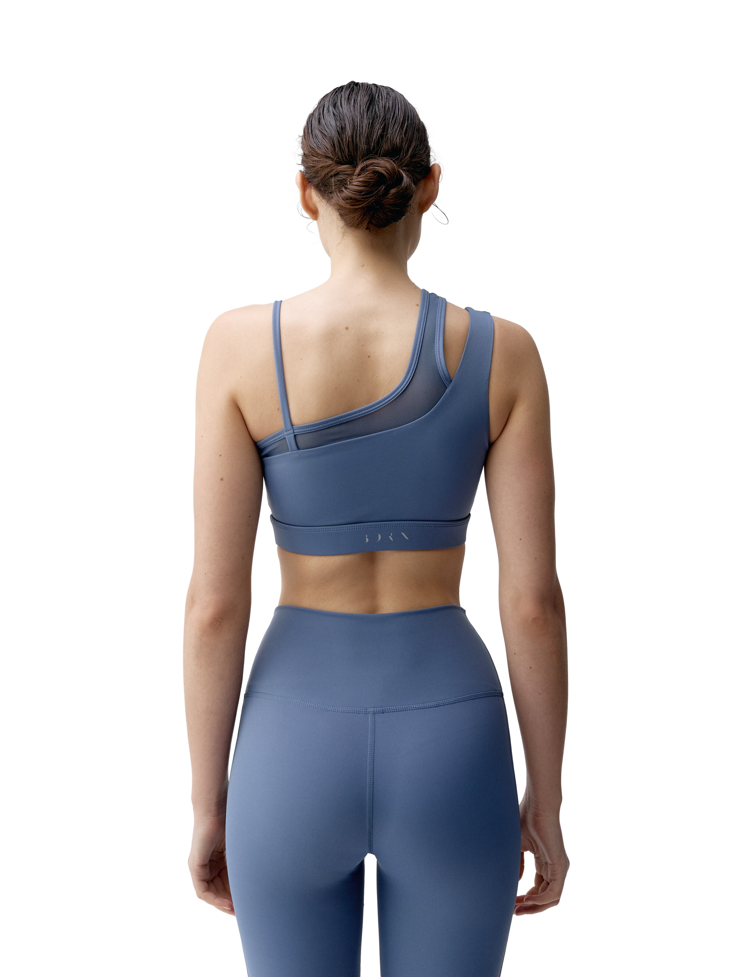 Born Living Yoga Wintermantel 'Karma' in Blauw