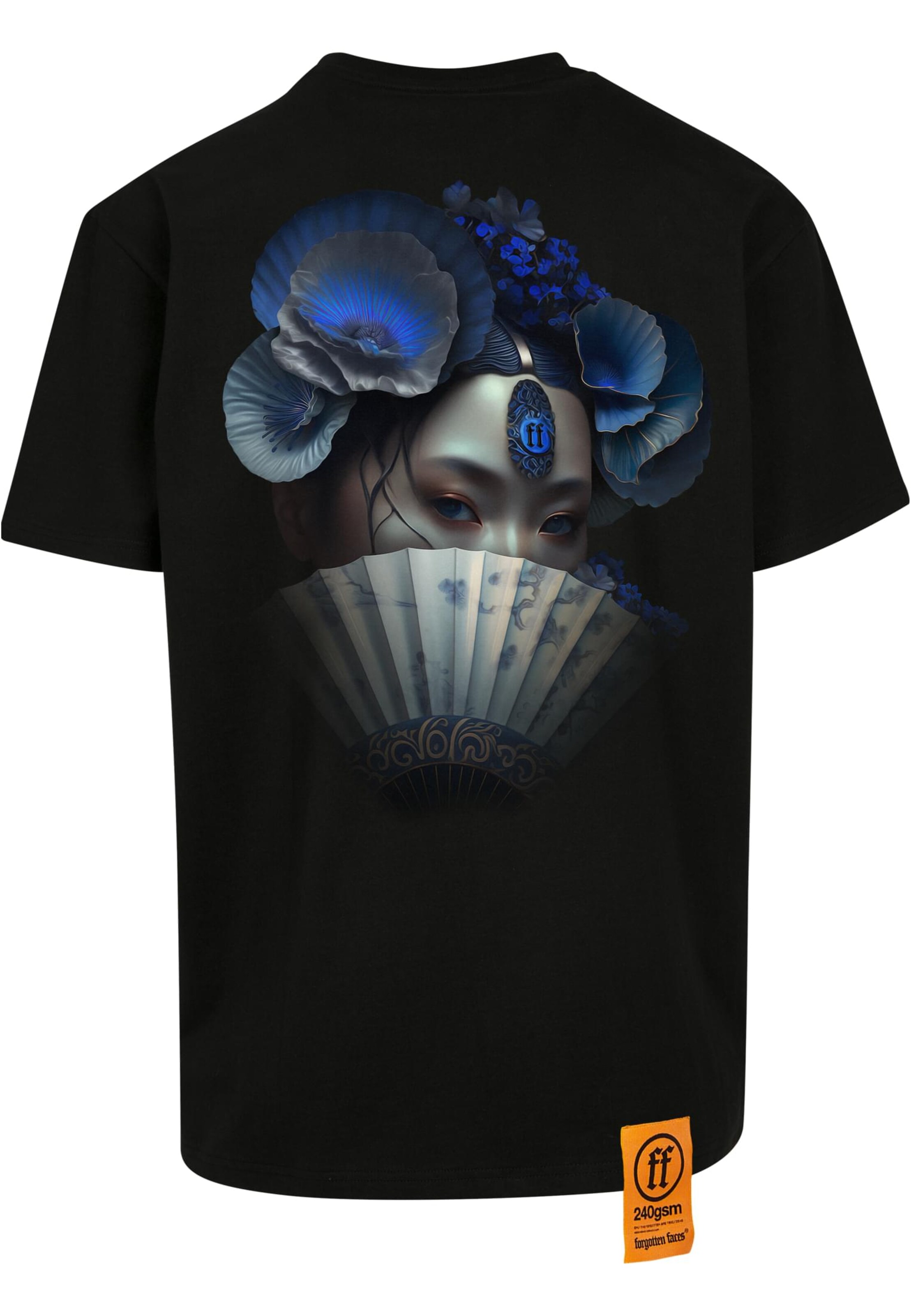 Maglietta di Forgotten Faces in nero