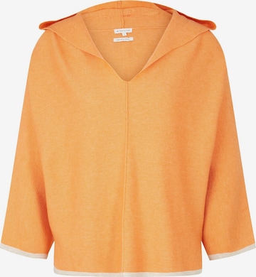 TOM TAILOR Sweater in Orange: front