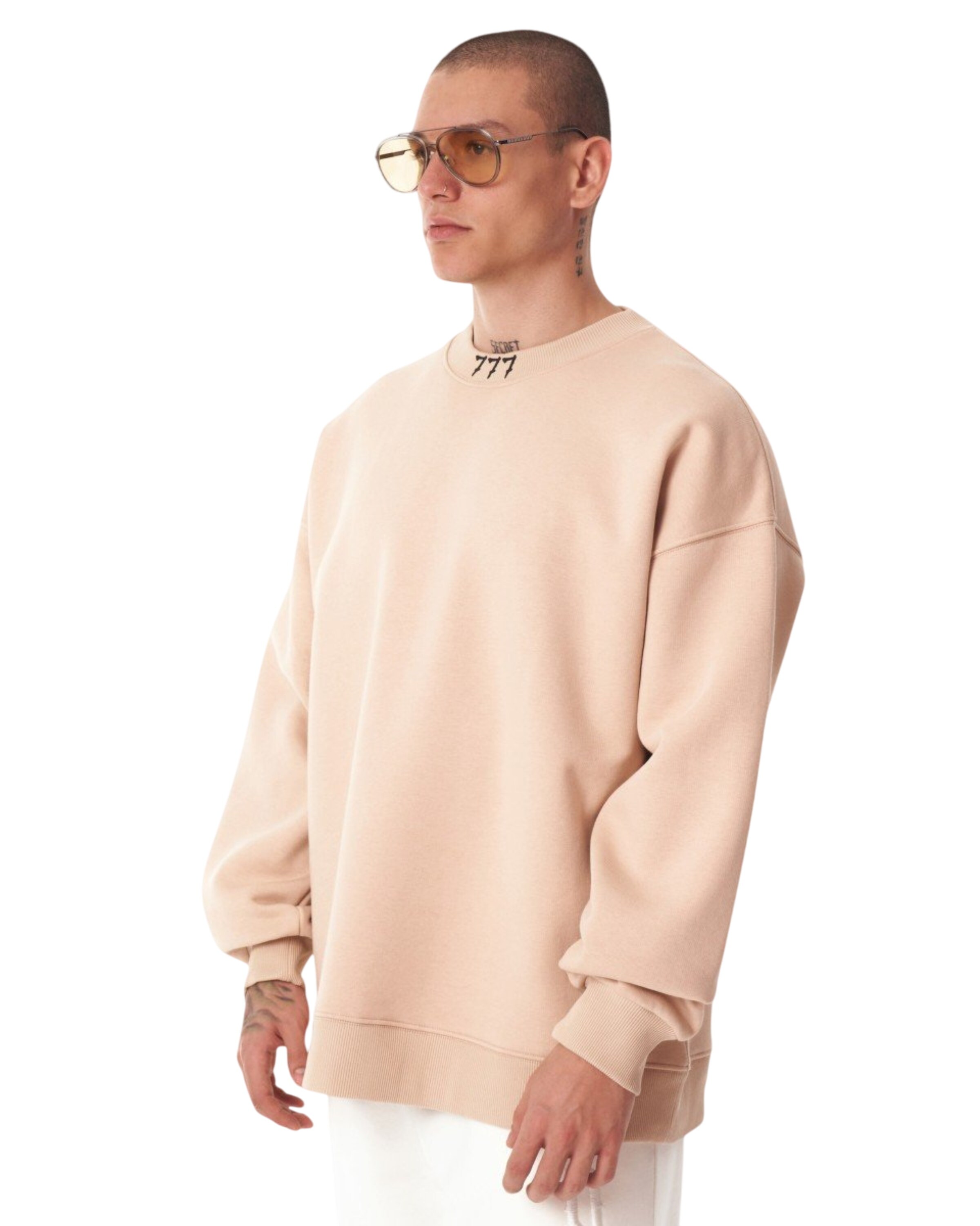 MARTIN VALEN Sweatshirt in Beige
