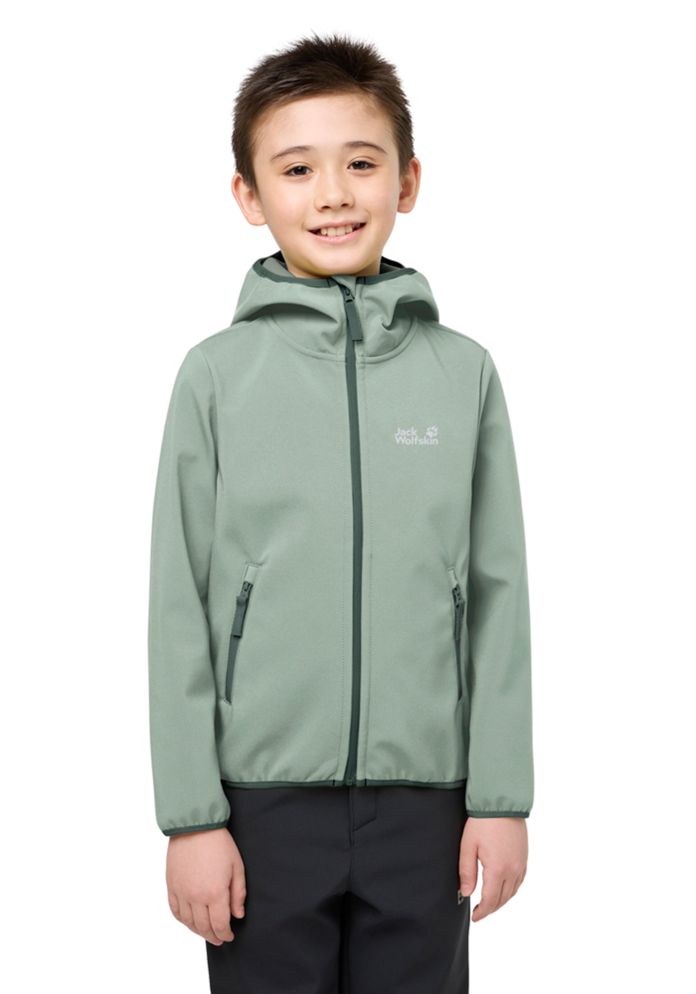 JACK WOLFSKIN Outdoor jacket in Green: front