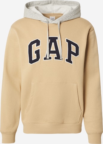 GAP Sweatshirt 'HERITAGE' in Gelb: Vorderseite