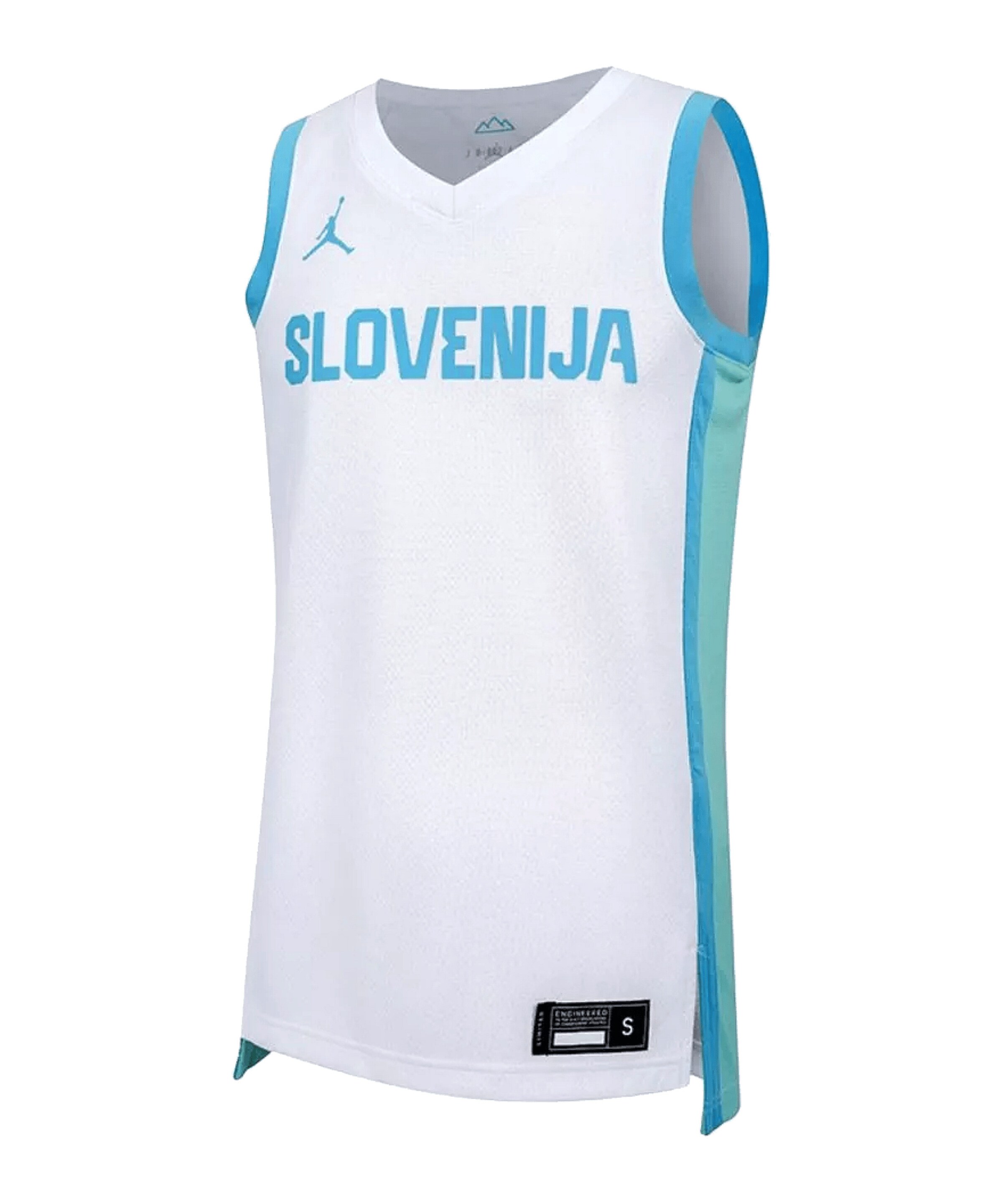 NIKE Tričko - světlemodrá / bílá, Produkt