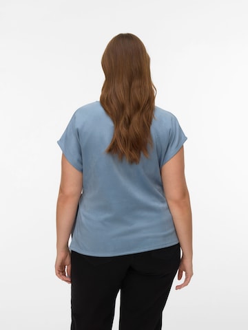 Vero Moda Curve Blouse 'VMBella' in Blauw
